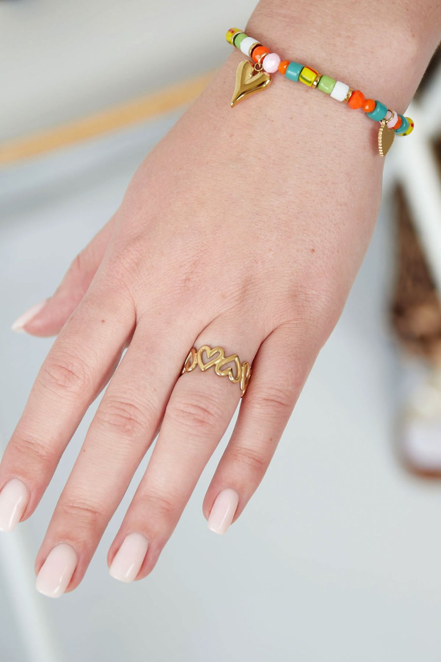 Twisted Love Ring