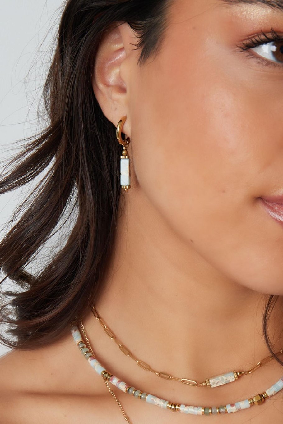 Royal Stone Oorbellen