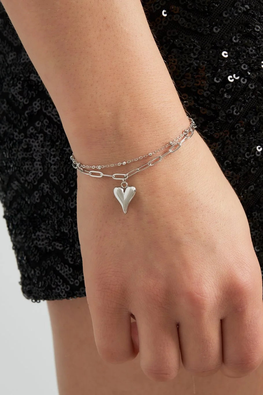 Double Heart Armband