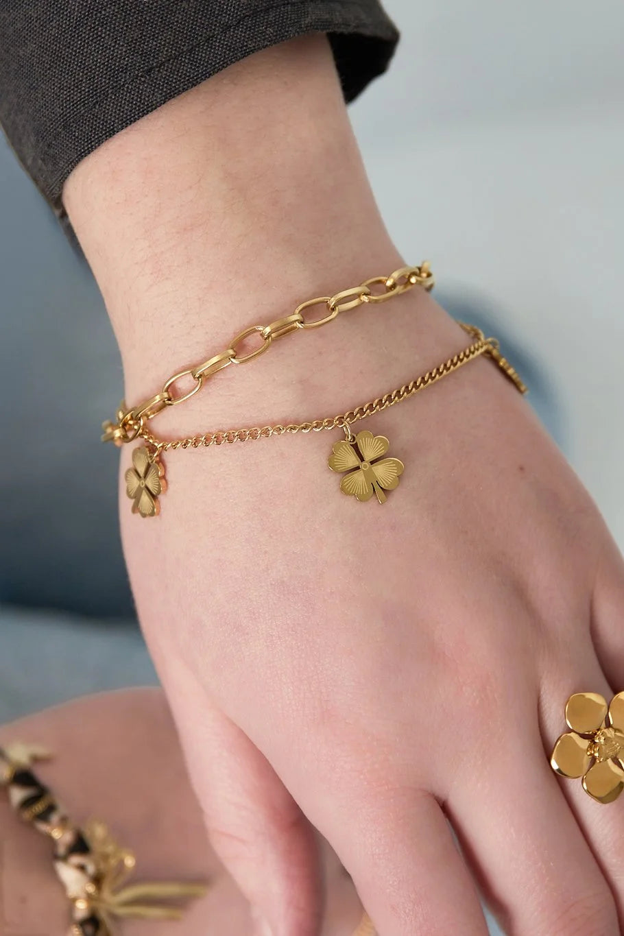 Double Clover Armband