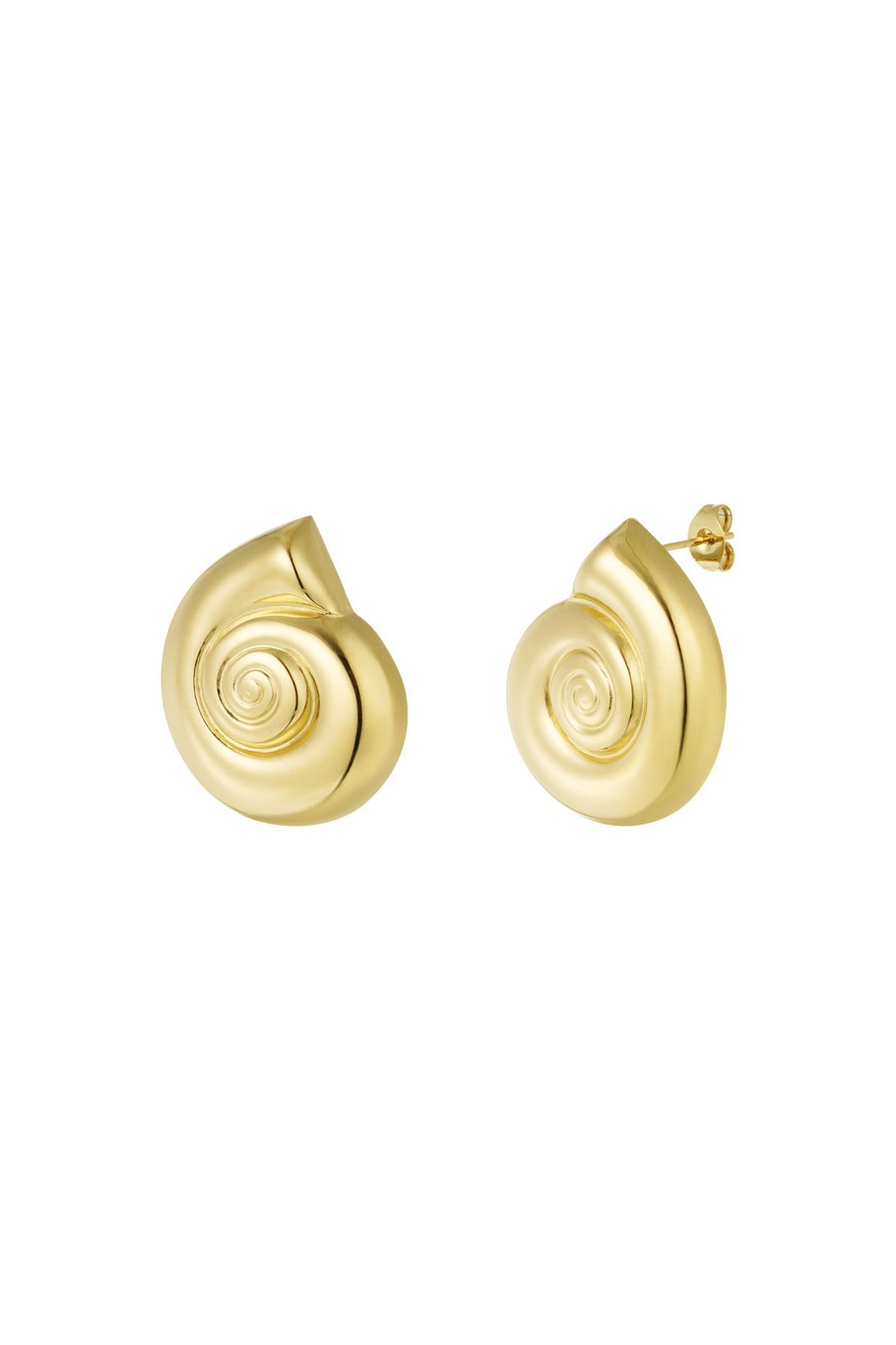 Swirly Shell Oorbellen