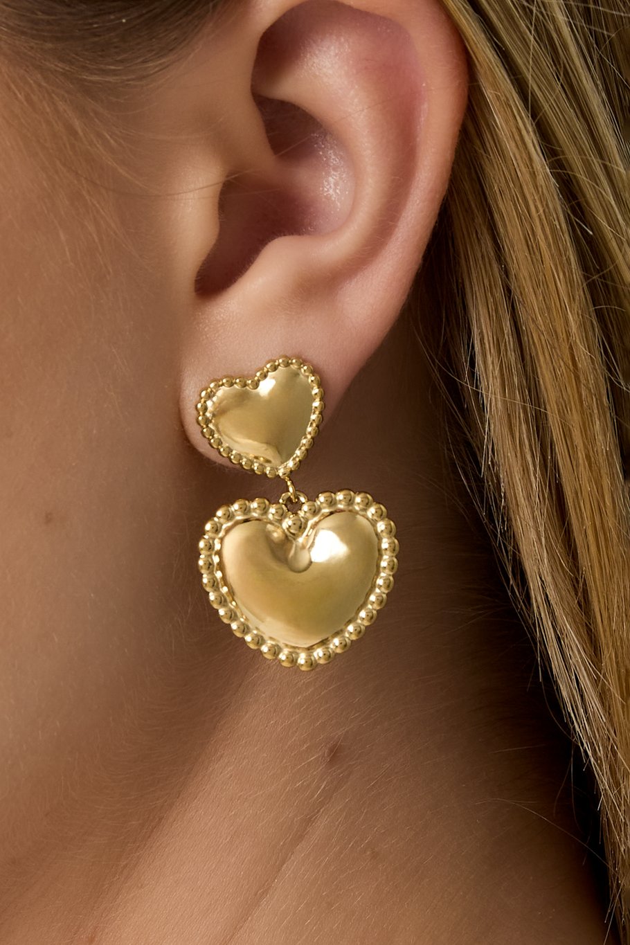 Mila Heart Oorbellen