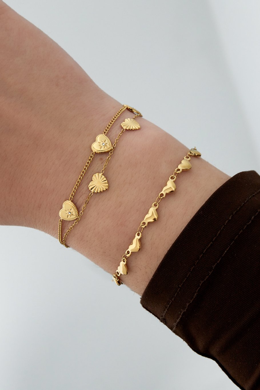 Nina Heart Armband