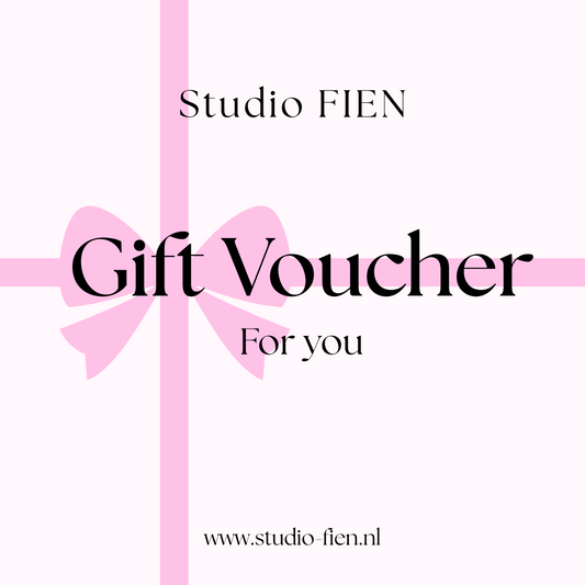 Studio FIEN Cadeaubon €10 - €100