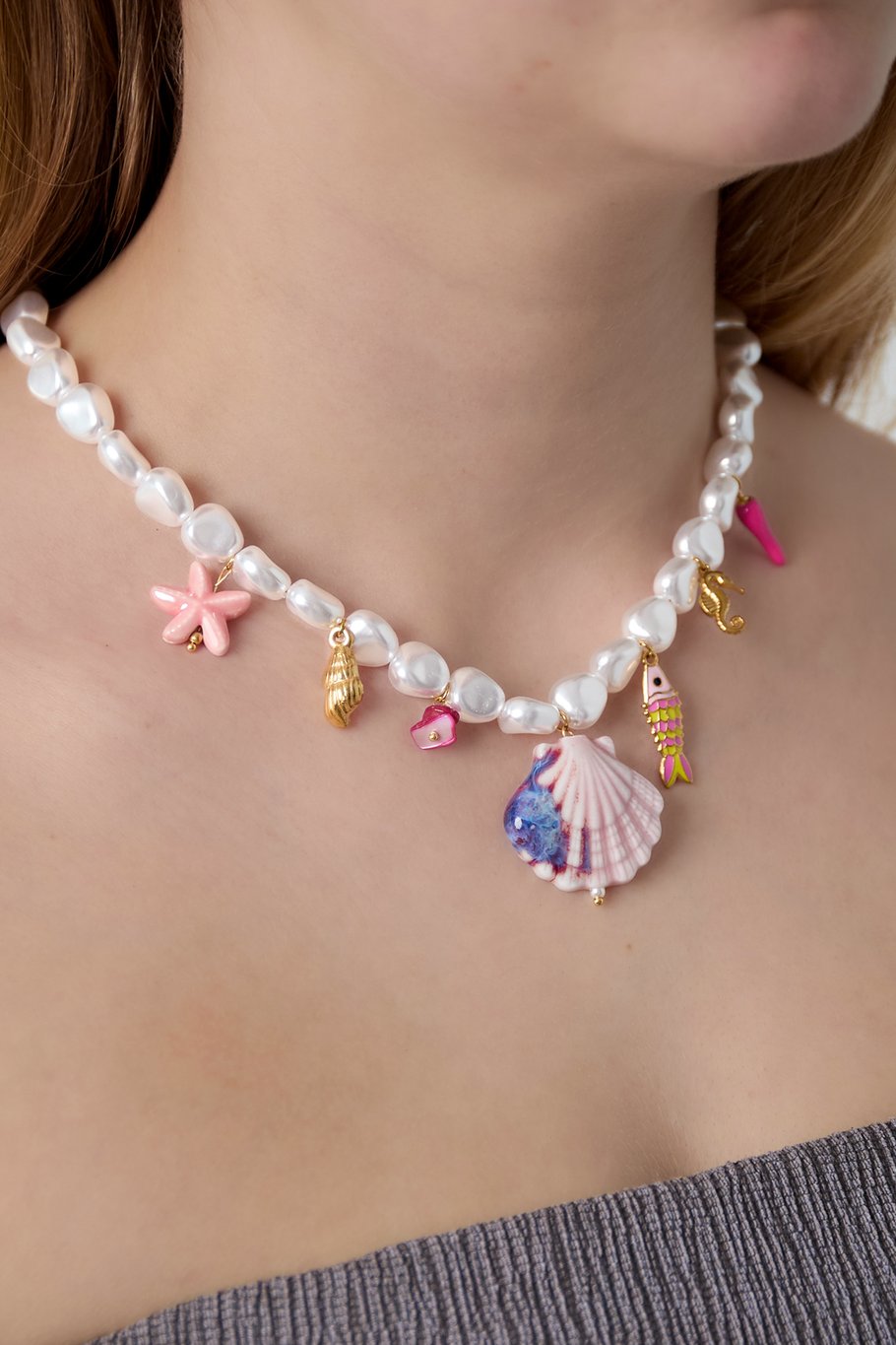 Pink Lagoon Ketting