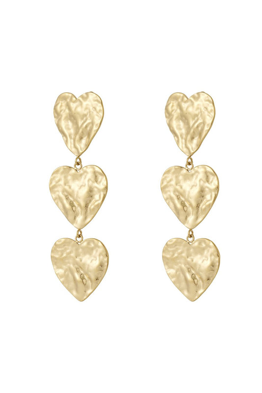 Statement Heart Oorbellen