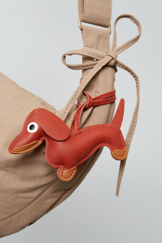 Bagcharm Tekkel Zwart