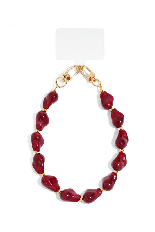 Casual Telefoonkoord Rood