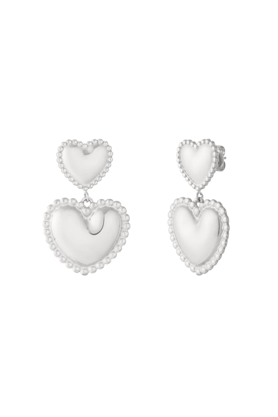 Mila Heart Oorbellen