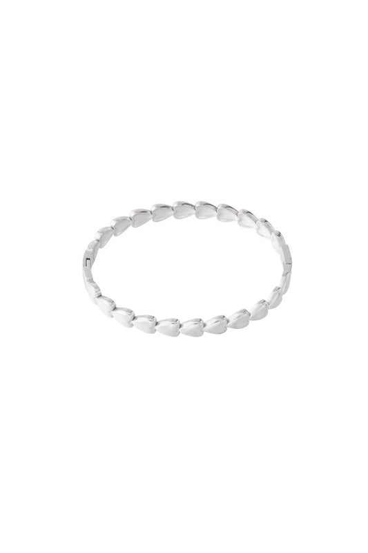 Hearted Bangle Armband