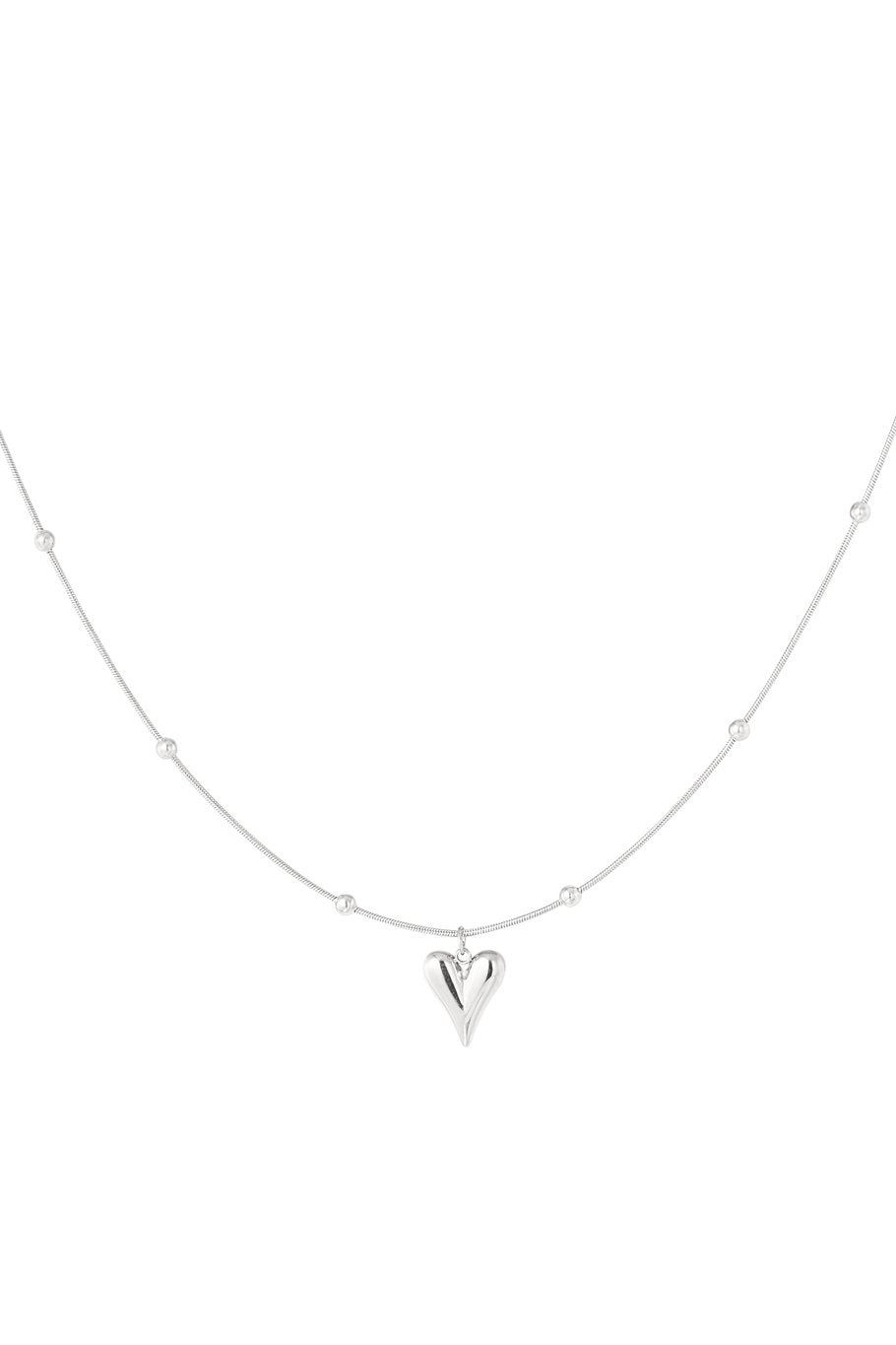Dotted Heart Ketting