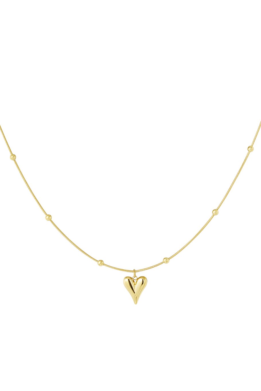 Dotted Heart Ketting
