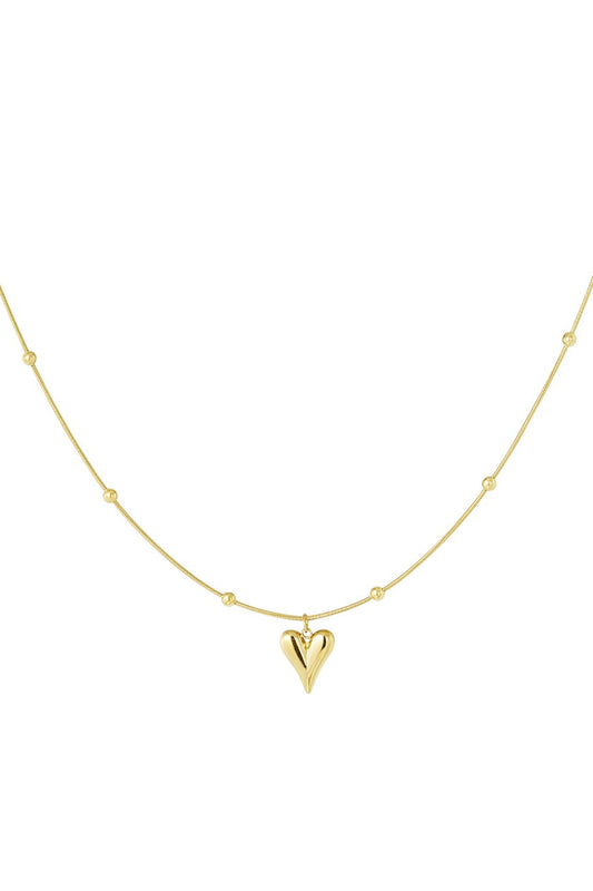 Dotted Heart Ketting