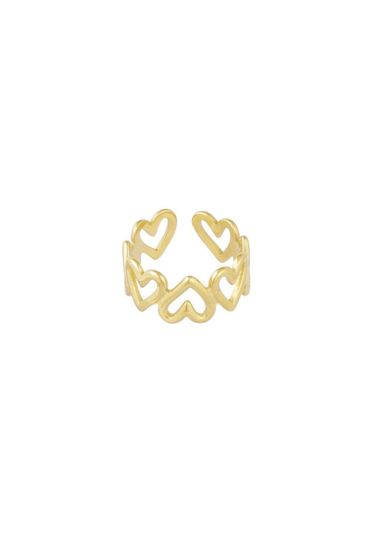 Twisted Love Ring