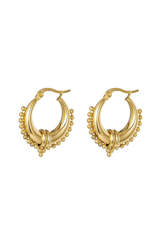 Bali Hoops Oorbellen