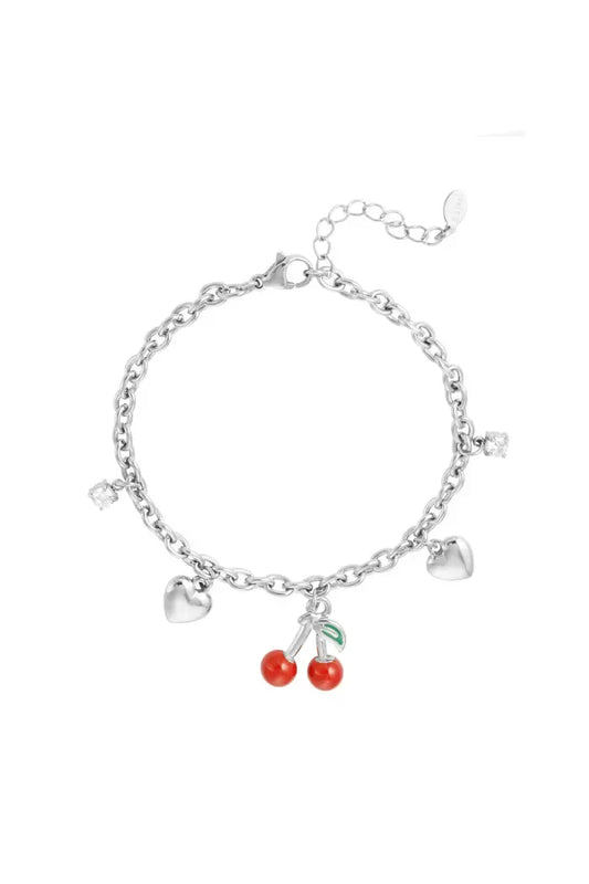 Cherry Charm Armband