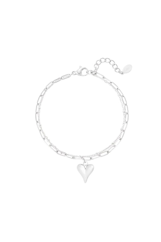 Double Heart Armband