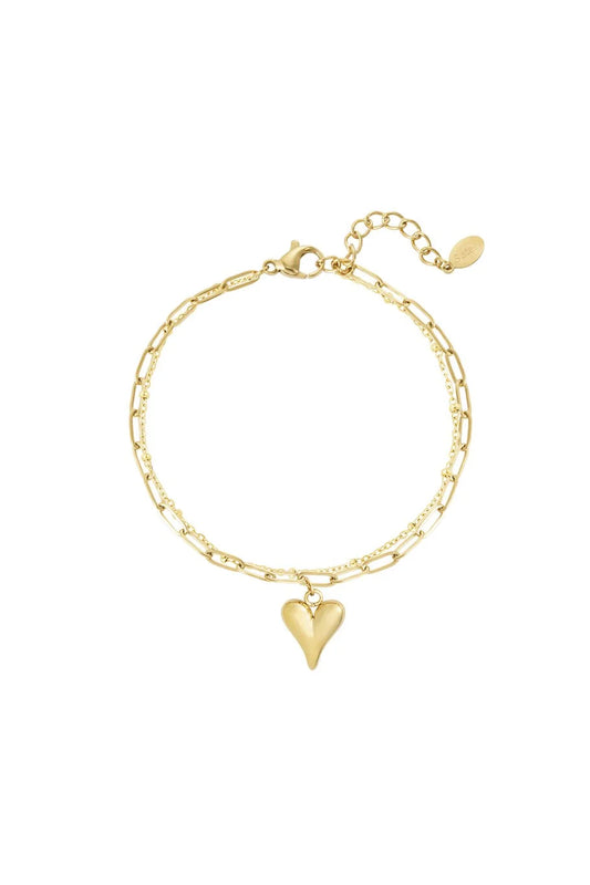 Double Heart Armband