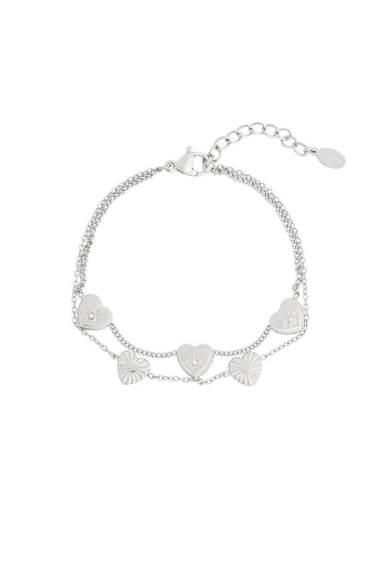 Nina Heart Armband