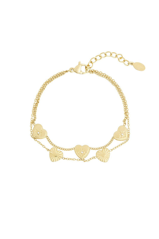 Nina Heart Armband
