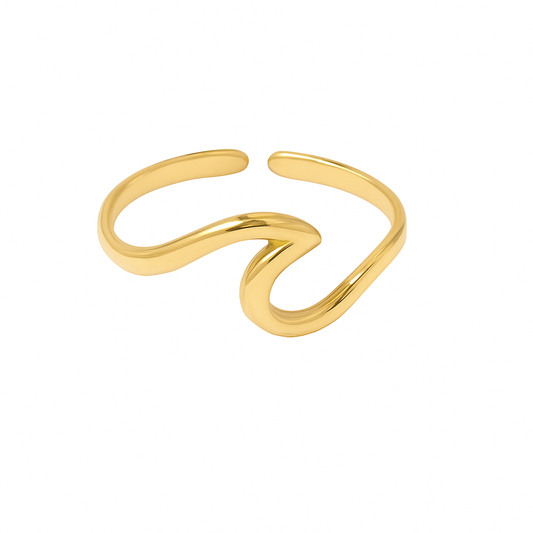 Single Wave Ring