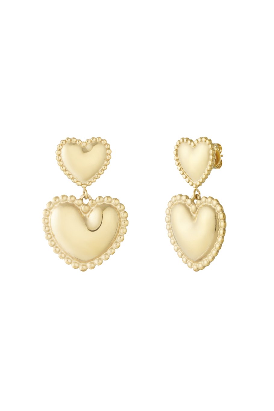 Mila Heart Oorbellen