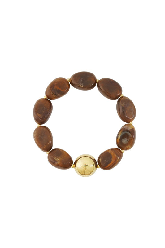 Casual Armband Bruin