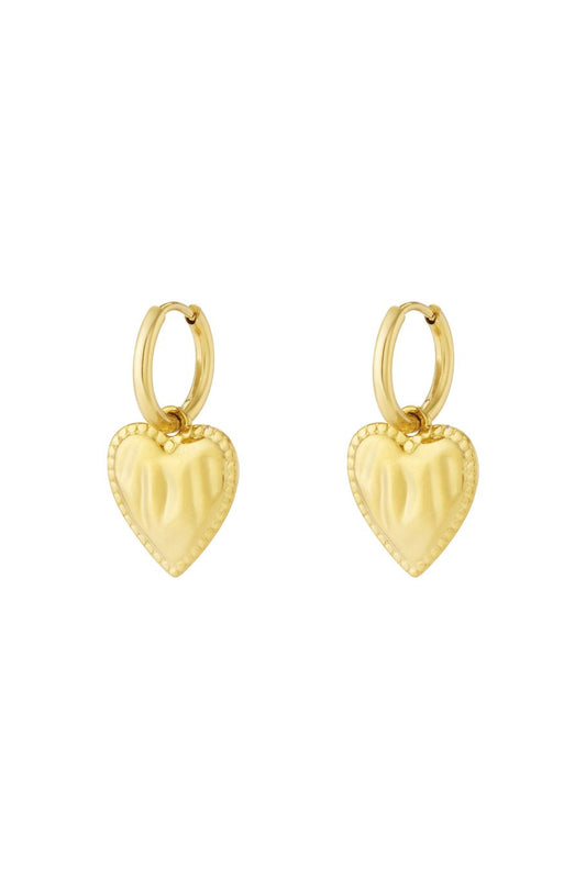 Classic Heart Oorbellen
