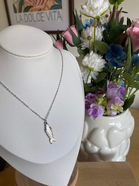 Antique Fish Ketting