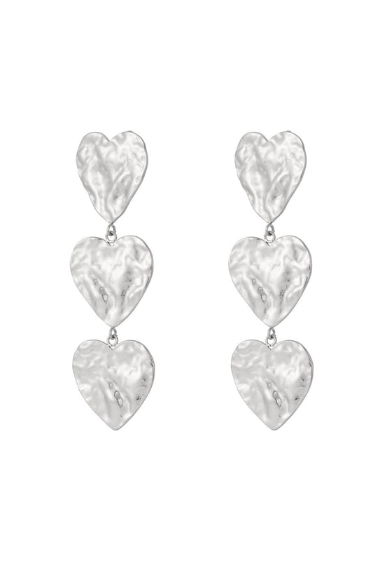 Statement Heart Oorbellen