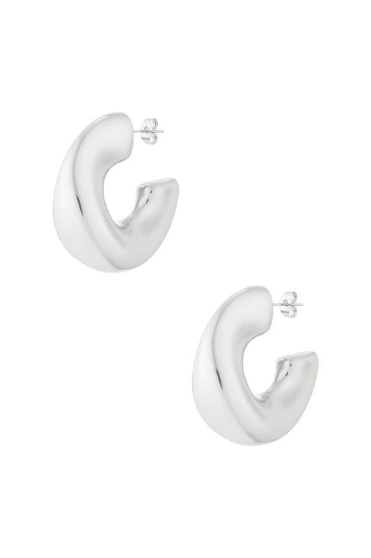 Chunky Hoops Oorbellen