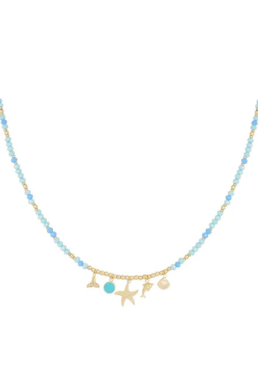 Blue Mermaid Ketting