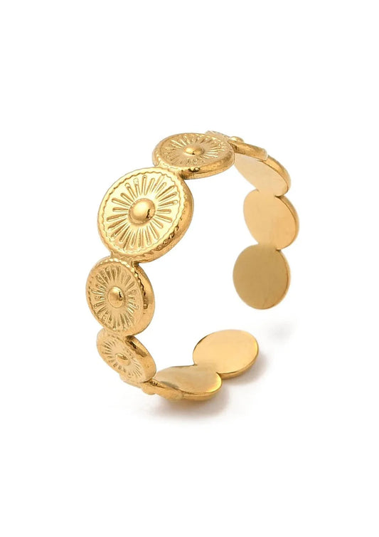 Sun Coin Ring